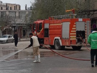 پاکسازی مسیل های محدوده میدان جمهوری اسلامی در هرسین