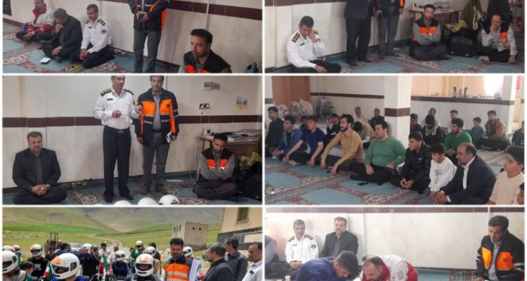 دوره جامع آموزش ایمنی راکبین موتور سوار و عابرین پیاده در هرسین