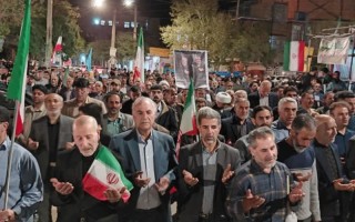 مشق پایداری مردم هرسین در قرار هفتاد و یکم