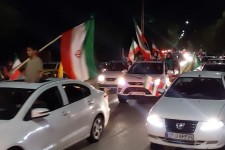 رژه خودرویی در هرسین برگزار شد