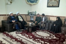 دیدار با خانواده معظم شهدا و ایثاگر سادات در هرسین