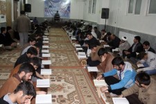 برگزاری محفل انس با قرآن به مناسبت ولادت پیامبر(ص) و امام جعفر صادق در هرسین
