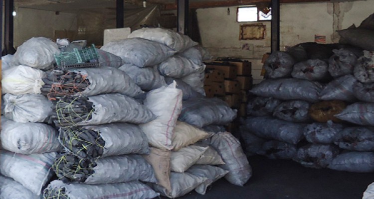 کشف و توقیف 40کیسه زغال  در مبادی ورودی هرسین