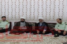 دیدار فرماندهی و پرسنل نیروی انتظامی شهرستان با امام جمعه هرسین/حجت الاسلام باقری: بزرگترین خصوصیت اجتماعی و نیاز جامعه امنیت است
