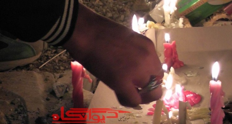  مراسم شام غریبان حسینی در هرسین+عکس