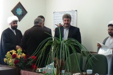 مراسم تجلیل از عاملین زکات شهرستان هرسین  برگزار شد 