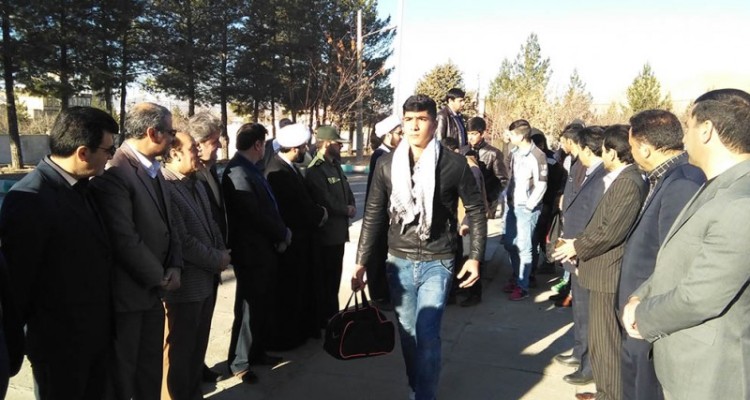 اعزام 145نفر از دانش آموزان هرسینی  به مناطق عملیاتی جنوب کشور+تصویر
