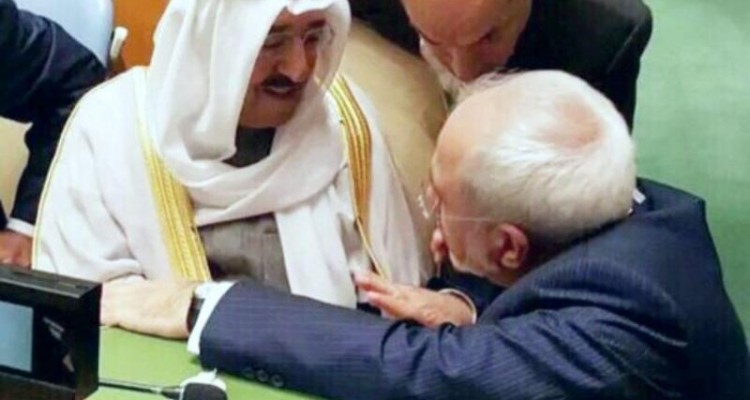 از زانو زدن ظریف در نیویورک تا اوت زدن روحانی در کرمانشاه!