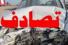 کشته شدن عابر پیاده در تصادف با مینی بوس 