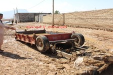 تصاویر از وضعیت بحرانی روستای کهریز در هرسین