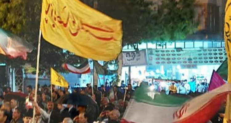  خروش مردم هرسین به شب هشتاد و دوم حماسه رسید