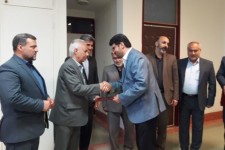 مراسم تودیع و معارفه رئیس اداره راه و شهرسازی شهرستان هرسین
