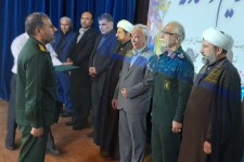آیین تکریم و معارفه فرمانده سپاه ناحیه هرسین برگزار شد