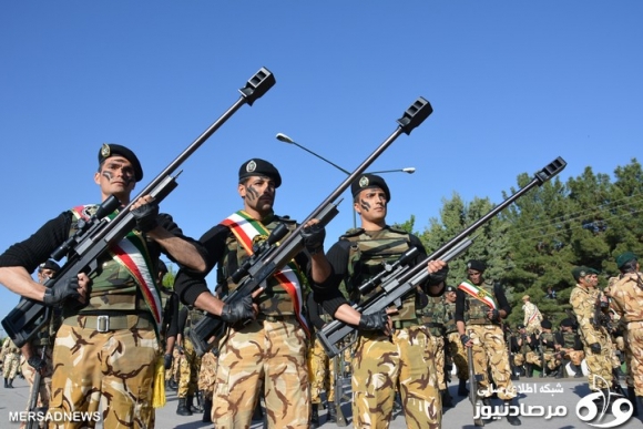 مراسم روز ارتش در کرمانشاه