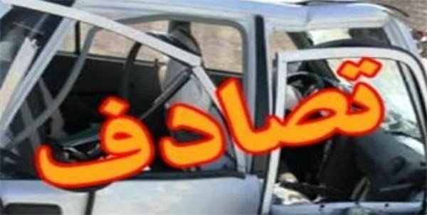 برخورد دو خودرو پراید در محور بیستون به صحنه /یک عابر پیاده کشته شد