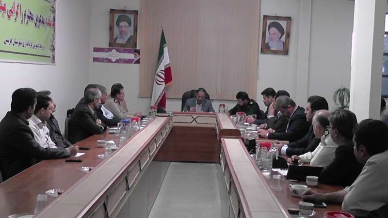 جلسه هماهنگی برنامه های هفته دفاع مقدس در هرسین برگزار شد