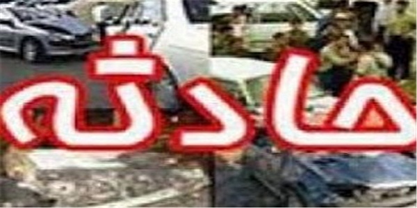 تصادف خودرو پراید با عابر پیاده در محور بیستون