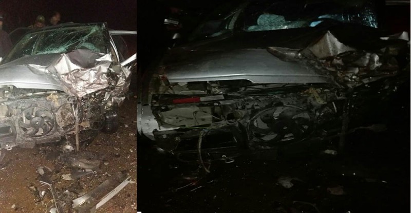 یک کشته و چهار زخمی در تصادف محور هرسین به پلیسراه+تصویر