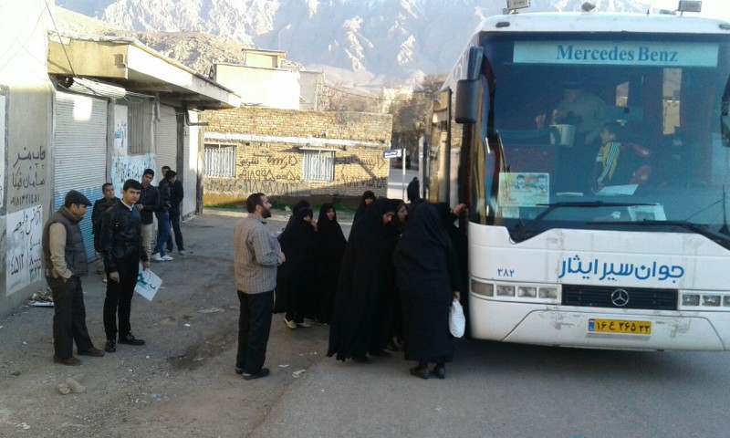 اعزام کاروان راهیان نور  به مناطق عملیاتی جنوب کشور+تصویر