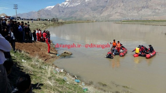 امیر شاه آبادی: جسد صمد حسینی جوان غرق شده در رودخانه گاماسیاب پیدا شد