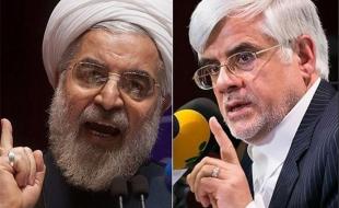 عارف روی آتش انتقادات از روحانی بنزین ریخت