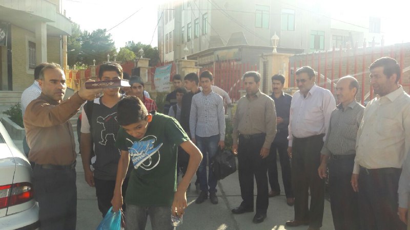 اعزام دانش آموزان هرسینی به اردوی کشوری بنیاد علوی
