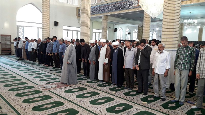 نماز عید قربان در هرسین به امامت حجت الاسلام اجرایی اقامه شد