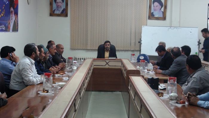 جلسه تعیین اعضاي شوراهای اسلامی روستاهای بخش مرکزی هرسین