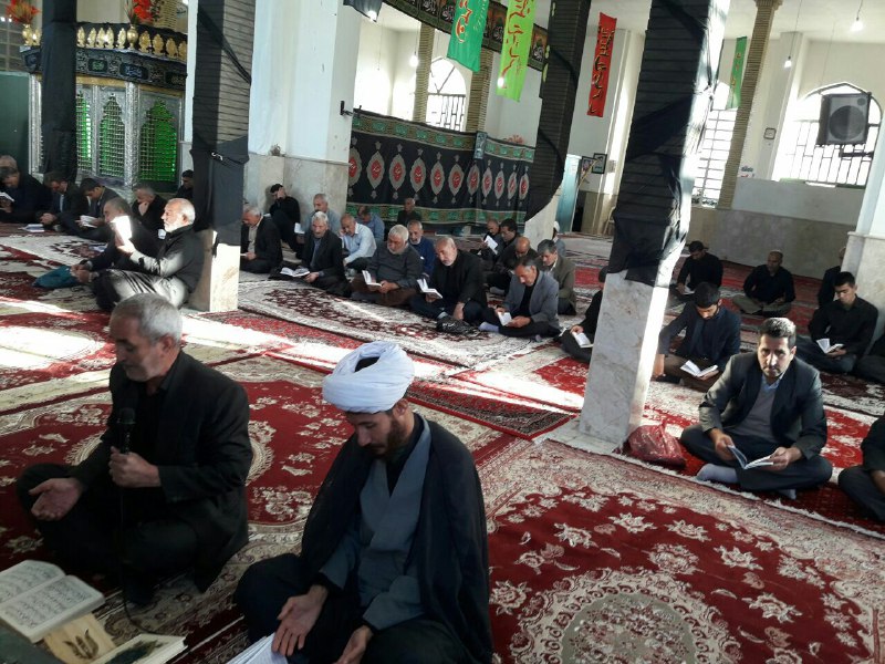 مراسم روح بخش دعای ندبه در هرسین برگزار شد+تصویر