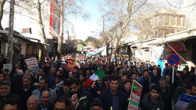 حضور گسترده مردم هرسین در سی و نهمین جشن پیروزی انقلاب اسلامی/حضور امروز  تماشایی بود+فیلم و تصویر
