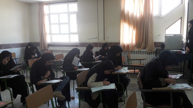 برگزاری آزمون حفظ و مفاهیم قرآن در شهرستان هرسین 