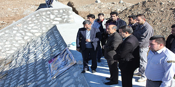 افتتاح پروژه بزرگ آبخیزداری و آبخوانداری حوزه آبخیز روستای تمرگ درهرسین