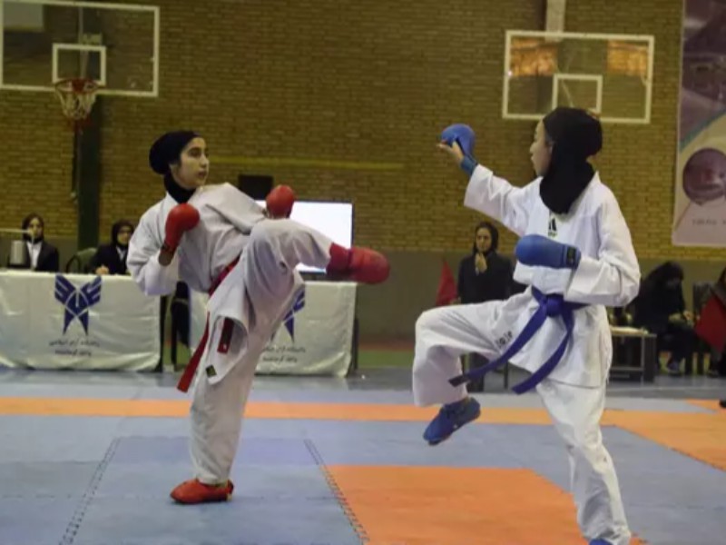 درخشش بانوان کاراته کای هرسینی  در مسابقات قهرمانی غرب کشور