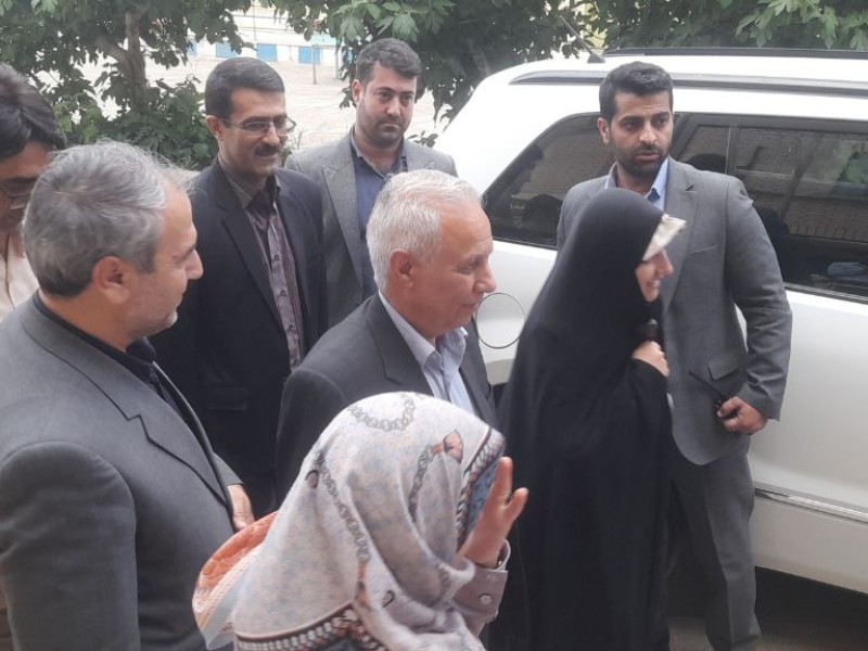 حضور معاون امور زنان و خانواده رئیس جمهور در شهرستان هرسین