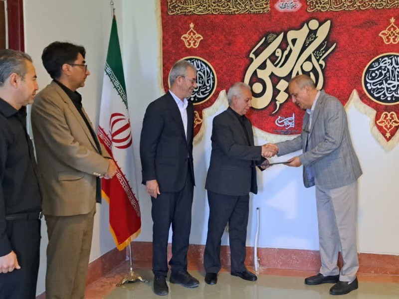 آیین تکریم و معارفه سرپرست شبکه بهداشت و درمان شهرستان هرسین