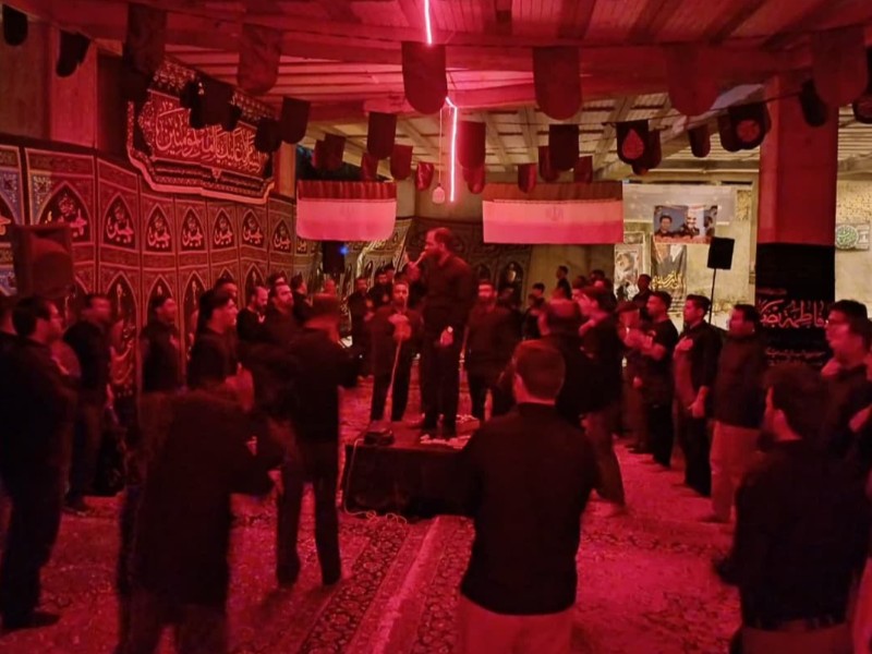 عزاداری شب هفتم محرم شب علی اصغر در هرسین+عکی و فیلم