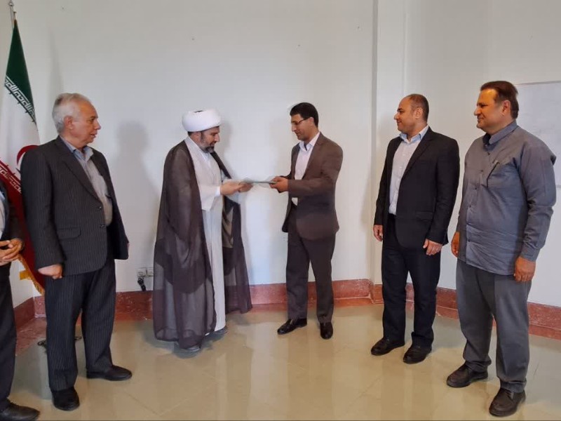 مراسم تودیع و معارفه رئیس بنیاد شهید و امور ایثارگران شهرستان هرسین