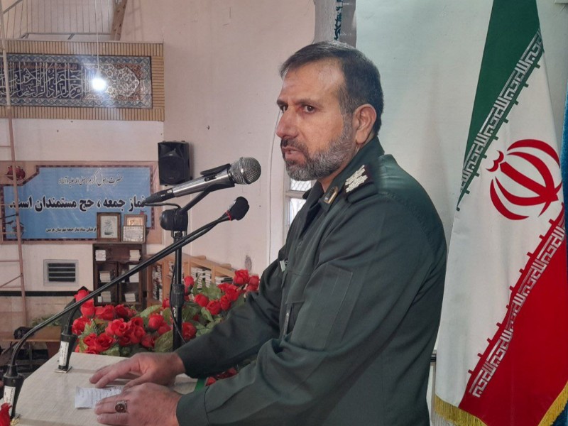 بسیج در همه عرصه ها در کنار مردم بوده است