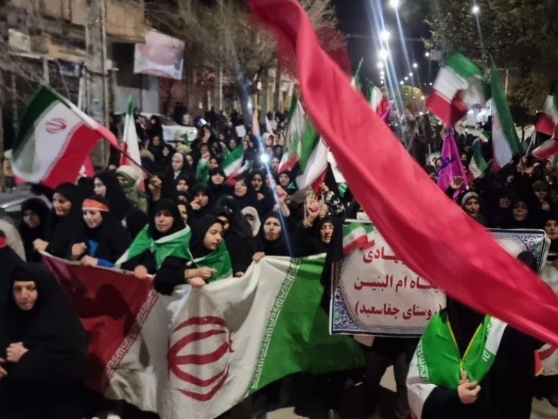 دارالمومنین هرسین، بار دیگر صحنه حضور حماسی مردم شد