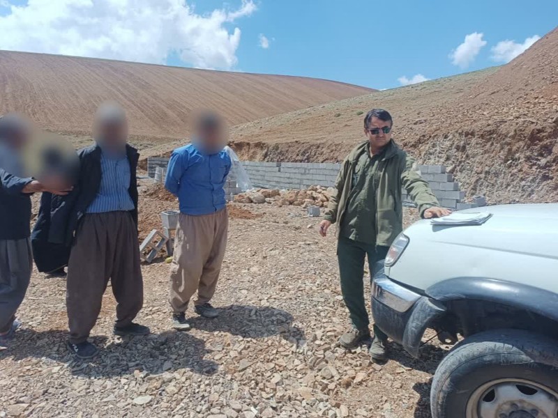 جلوگیری از ساخت و ساز های غیر مجار در  پلاک کلکشوند علیا در هرسین