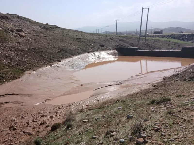 مهار خشم طبیعت توسط سازه‌های آبخیزداری در هرسین